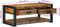 vidaXL - Salontafel - 90x50x38 - cm - massief - gerecycled - hout - meerkleurig