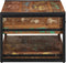 vidaXL - Salontafel - 90x50x38 - cm - massief - gerecycled - hout - meerkleurig
