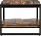 vidaXL - Salontafel - 90x50x38 - cm - massief - gerecycled - hout - meerkleurig