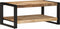 vidaXL - Salontafel - 90x50x38 - cm - massief - ruw - mangohout