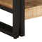 vidaXL - Salontafel - 90x50x38 - cm - massief - ruw - mangohout