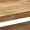 vidaXL - Salontafel - 90x50x38 - cm - massief - ruw - mangohout