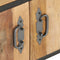 vidaXL - Salontafel - 90x50x39 - cm - massief - gerecycled - hout