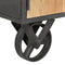 vidaXL - Salontafel - 90x50x39 - cm - massief - gerecycled - hout