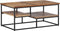 vidaXL - Salontafel - 90x50x39 - cm - massief - gerecycled - teakhout