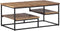 vidaXL - Salontafel - 90x50x39 - cm - massief - gerecycled - teakhout