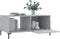 vidaXL - Salontafel - 90x50x40 - cm - bewerkt - hout - betongrijs