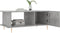 vidaXL - Salontafel - 90x50x40 - cm - bewerkt - hout - betongrijs