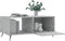 vidaXL - Salontafel - 90x50x40 - cm - bewerkt - hout - betongrijs