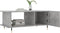 vidaXL - Salontafel - 90x50x40 - cm - bewerkt - hout - betongrijs