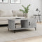 vidaXL - Salontafel - 90x50x40 - cm - bewerkt - hout - betongrijs