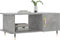 vidaXL - Salontafel - 90x50x40 - cm - bewerkt - hout - betongrijs