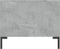 vidaXL - Salontafel - 90x50x40 - cm - bewerkt - hout - betongrijs