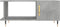 vidaXL - Salontafel - 90x50x40 - cm - bewerkt - hout - betongrijs
