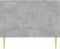 vidaXL - Salontafel - 90x50x40 - cm - bewerkt - hout - betongrijs
