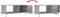 vidaXL - Salontafel - 90x50x40 - cm - bewerkt - hout - betongrijs