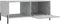 vidaXL - Salontafel - 90x50x40 - cm - bewerkt - hout - betongrijs