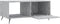 vidaXL - Salontafel - 90x50x40 - cm - bewerkt - hout - betongrijs