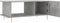vidaXL - Salontafel - 90x50x40 - cm - bewerkt - hout - betongrijs