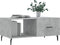 vidaXL - Salontafel - 90x50x40 - cm - bewerkt - hout - betongrijs