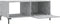 vidaXL - Salontafel - 90x50x40 - cm - bewerkt - hout - betongrijs