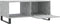 vidaXL - Salontafel - 90x50x40 - cm - bewerkt - hout - betongrijs