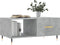 vidaXL - Salontafel - 90x50x40 - cm - bewerkt - hout - betongrijs