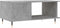 vidaXL - Salontafel - 90x50x40 - cm - bewerkt - hout - betongrijs