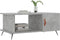 vidaXL - Salontafel - 90x50x40 - cm - bewerkt - hout - betongrijs