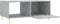 vidaXL - Salontafel - 90x50x40 - cm - bewerkt - hout - betongrijs