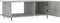 vidaXL - Salontafel - 90x50x40 - cm - bewerkt - hout - betongrijs