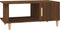 vidaXL - Salontafel - 90x50x40 - cm - bewerkt - hout - bruin - eikenkleur