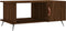 vidaXL - Salontafel - 90x50x40 - cm - bewerkt - hout - bruin - eikenkleur