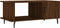 vidaXL - Salontafel - 90x50x40 - cm - bewerkt - hout - bruin - eikenkleur