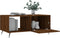vidaXL - Salontafel - 90x50x40 - cm - bewerkt - hout - bruin - eikenkleur
