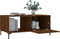vidaXL - Salontafel - 90x50x40 - cm - bewerkt - hout - bruin - eikenkleur