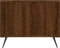vidaXL - Salontafel - 90x50x40 - cm - bewerkt - hout - bruin - eikenkleur