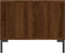 vidaXL - Salontafel - 90x50x40 - cm - bewerkt - hout - bruin - eikenkleur