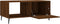 vidaXL - Salontafel - 90x50x40 - cm - bewerkt - hout - bruin - eikenkleur