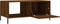 vidaXL - Salontafel - 90x50x40 - cm - bewerkt - hout - bruin - eikenkleur