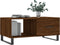 vidaXL - Salontafel - 90x50x40 - cm - bewerkt - hout - bruin - eikenkleur
