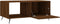 vidaXL - Salontafel - 90x50x40 - cm - bewerkt - hout - bruin - eikenkleur