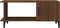 vidaXL - Salontafel - 90x50x40 - cm - bewerkt - hout - bruin - eikenkleur