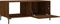 vidaXL - Salontafel - 90x50x40 - cm - bewerkt - hout - bruin - eikenkleur