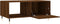 vidaXL - Salontafel - 90x50x40 - cm - bewerkt - hout - bruin - eikenkleur