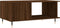 vidaXL - Salontafel - 90x50x40 - cm - bewerkt - hout - bruin - eikenkleur
