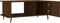 vidaXL - Salontafel - 90x50x40 - cm - bewerkt - hout - bruin - eikenkleur