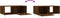 vidaXL - Salontafel - 90x50x40 - cm - bewerkt - hout - bruin - eikenkleur