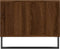 vidaXL - Salontafel - 90x50x40 - cm - bewerkt - hout - bruin - eikenkleur