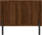 vidaXL - Salontafel - 90x50x40 - cm - bewerkt - hout - bruin - eikenkleur